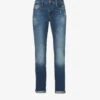 FRAME Le Garcon Mid-rise Straight Jeans -Whistles Shop 1057 3005669 LGJ779 AZURE M