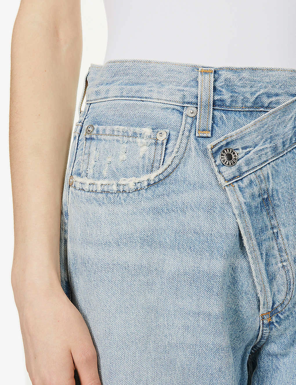 AGOLDE Criss Cross Straight Mid-rise Jeans 7 AGOLDE Criss Cross Straight Mid-rise Jeans - Image 5