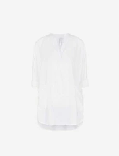 Seafolly Boyfriend Cotton Beach Shirt