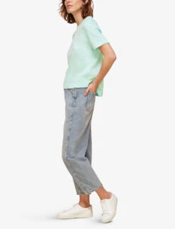 Whistles Emily Ultimate Cotton T-shirt -Whistles Shop R03744691 ALT03