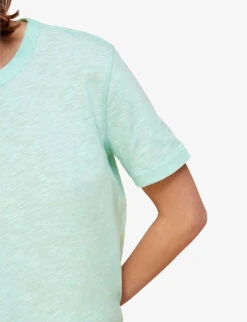 Whistles Emily Ultimate Cotton T-shirt -Whistles Shop R03744691 ALT04