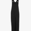 Whistles Rita Easy Woven Dungarees -Whistles Shop R03745573 BLACK M