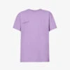 Text-print Organic-cotton T-shirt -Whistles Shop R03752034 ORCHIDPURPLE M