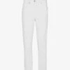 Whistles Authentic Mid-rise Slim-leg Cotton Jeans -Whistles Shop R03757845 WHITE M