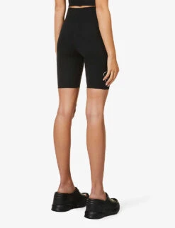 AGENT PROVOCATEUR Rayley High-rise Stretch-cotton Shorts -Whistles Shop R03832470 BLACKBABYPINK ALT03