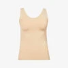 HANRO Touch Feeling Scooped Stretch-jersey Top -Whistles Shop R03848685 BEIGE M