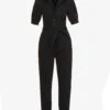 Paige Mayslie Stretch-cotton-blend Jumpsuit -Whistles Shop R03913280 WASHEDBLACK M