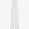Whistles Thelma Wide-leg Woven Wedding Jumpsuit 1 Whistles Thelma Wide-leg Woven Wedding Jumpsuit -Whistles Shop R03920210 CREAM M