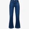 Paige Leenah Wide-leg Mid-rise Stretch-denim Jeans -Whistles Shop R03923122 NOTREDAME M