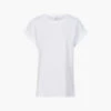 Reiss Tereza Cotton-jersey T-shirt -Whistles Shop R03925920 WHITE M