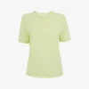 Whistles Emily Relaxed-fit Cotton T-shirt -Whistles Shop R03937286 LIME M