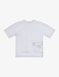 Ted Baker Gramiey Graphic-print Cotton-jersey T-shirt