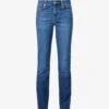 7 For All Mankind Kimmie Straight-leg Mid-rise Stretch-denim Jeans -Whistles Shop R03955415 DUCHESS M