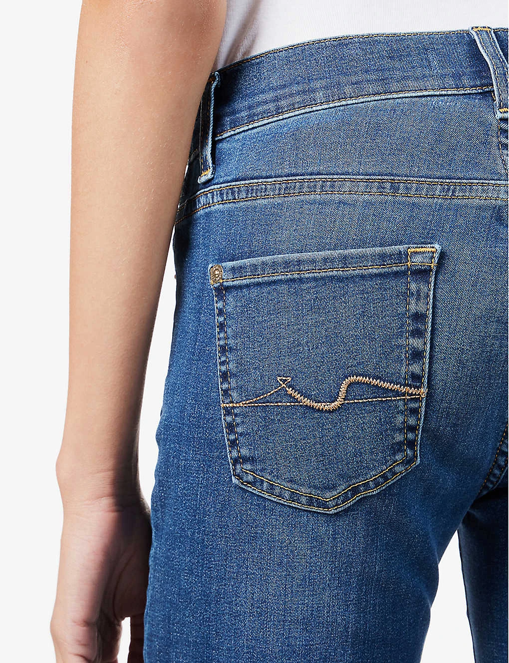 7 For All Mankind Bootcut Mid-rise Stretch-denim Jeans 8 7 For All Mankind Bootcut Mid-rise Stretch-denim Jeans - Image 6