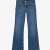 THE KOOPLES Faded-wash Bootcut Mid-rise Stretch-denim Jeans -Whistles Shop R03977026 BLUE6 M