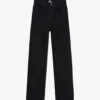 THE KOOPLES Straight-leg Cropped Mid-rise Jeans 1 THE KOOPLES Straight-leg Cropped Mid-rise Jeans -Whistles Shop R03977039 BLA55 M