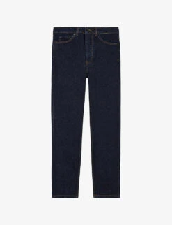 THE KOOPLES Slim-fit High-rise Stretch-cotton Jeans