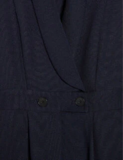 CLAUDIE PIERLOT Tailored Woven Jumpsuit -Whistles Shop R04000814 BLEUS ALT05