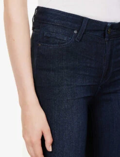 Paige Manhattan Boot Slim-fit High-rise Stretch-denim Jeans -Whistles Shop R04002435 LANA ALT04