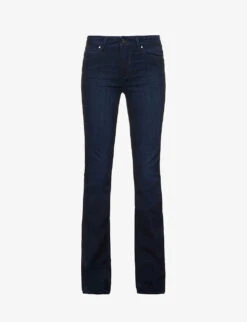 Paige Manhattan Boot Slim-fit High-rise Stretch-denim Jeans