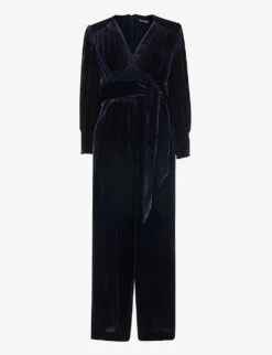 Whistles Puff-sleeve Woven Jumpsuit