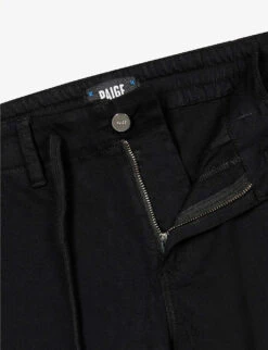 7 For All Mankind Ultra HR Skinny High-rise Stretch-cotton-blend Denim Jeans -Whistles Shop R04069282 BLACK ALT06