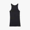Zadig & Voltaire Alba Cotton Tank Top -Whistles Shop R04074044 NOIR M