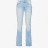 MOTHER The Weekender Frayed-hem High-rise Stretch-denim Jeans -Whistles Shop R04074464 CALIFORNIACRUISER M