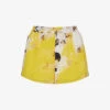 Reiss Odette Floral-print Woven Shorts -Whistles Shop R04086963 YELLOW M