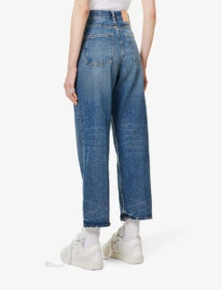 Acne Studios 1993 Straight-leg Mid-rise Jeans -Whistles Shop R04090401 MIDBLUE ALT03