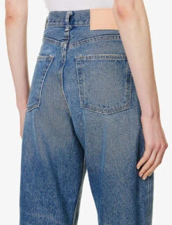 Acne Studios 1993 Straight-leg Mid-rise Jeans -Whistles Shop R04090401 MIDBLUE ALT05