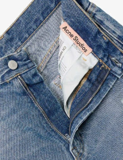 Acne Studios 1993 Straight-leg Mid-rise Jeans -Whistles Shop R04090401 MIDBLUE ALT06