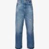 Acne Studios 1993 Straight-leg Mid-rise Jeans -Whistles Shop R04090401 MIDBLUE M