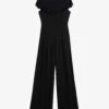 Ted Baker Olivvee Cape-sleeve Woven Jumpsuit -Whistles Shop R04093901 BLACK M