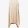 Joseph Ade Plisse Satin Midi Skirt -Whistles Shop R04095432 MAPLEWOOD M