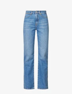 Joseph Fulham Straight-leg Mid-rise Jeans