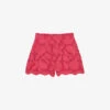 Maje Annick Paisley-embroidered Cotton Shorts -Whistles Shop R04101885 ROSES M