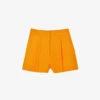 Sandro Benjamin High-rise Woven Shorts -Whistles Shop R04102437 JAUNESORANGES M