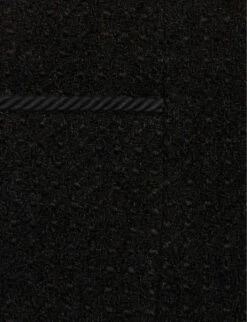 CLAUDIE PIERLOT Elga Braided-trim Tweed Shorts -Whistles Shop R04103275 NOIRGRIS ALT05