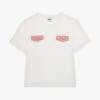 CLAUDIE PIERLOT Patch-pocket Cotton T-shirt -Whistles Shop R04103292 NATURELS M