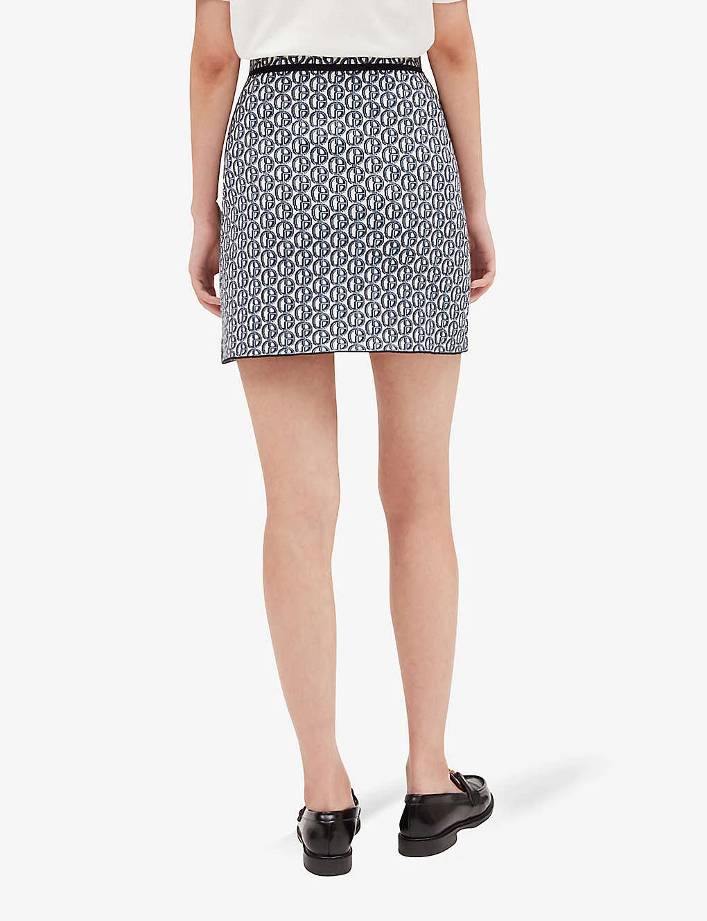 CLAUDIE PIERLOT Macbis Logo Knitted Skirt 6 CLAUDIE PIERLOT Macbis Logo Knitted Skirt - Image 4