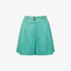Reiss Ember Tailored High-rise Woven Shorts -Whistles Shop R04103872 GREEN M