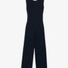 CLAUDIE PIERLOT Joa Square-back Sleeveless Woven Jumpsuit