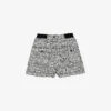Sandro Darren High-rise Woven Shorts -Whistles Shop R04111163 NOIRGRIS M