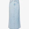 AGOLDE Hilla High-rise Organic-denim Midi Skirt -Whistles Shop R04118098 PRACTICEMIDIND M