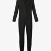 STELLA MCCARTNEY Single-breasted Peak-lapel Slim-leg Woven Jumpsuit -Whistles Shop R04125573 BLACK M