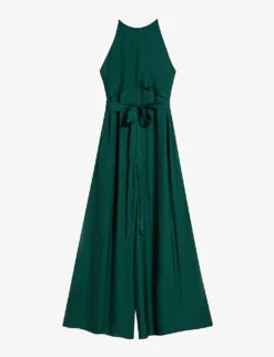 Ted Baker Meriahh Halter-neck Woven Jumpsuit