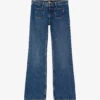 THE KOOPLES Low-rise Flared Denim Jeans -Whistles Shop R04129066 BLUE6 M
