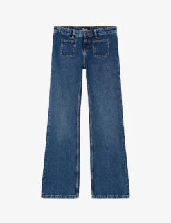 THE KOOPLES Low-rise Flared Denim Jeans