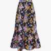 Hallow Floral-print Organic-cotton Maxi Skirt 1 Hallow Floral-print Organic-cotton Maxi Skirt -Whistles Shop R04129970 FLORALBRIGHTPRINT M